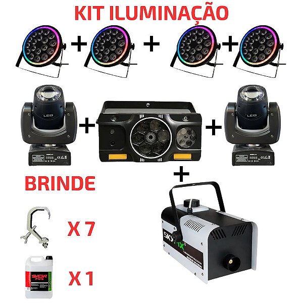 KIT ILUMINAÇÃO FESTA