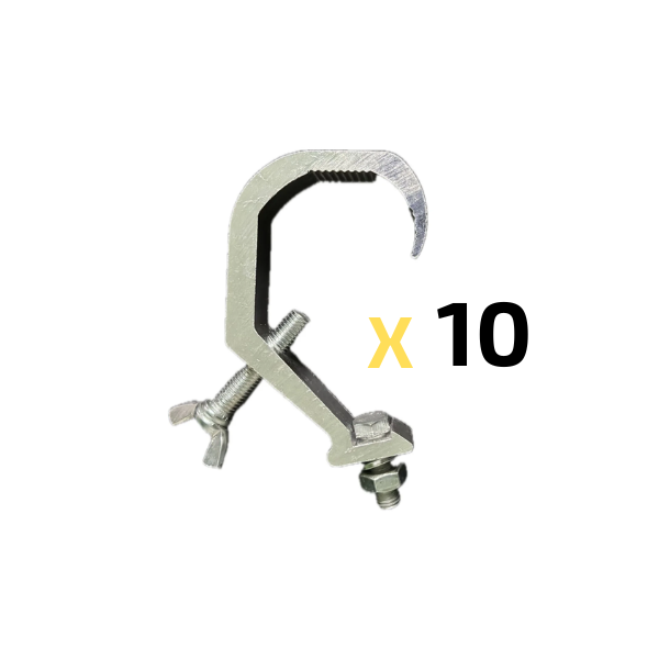 Kit 10 Garras De Aluminio 2 POL