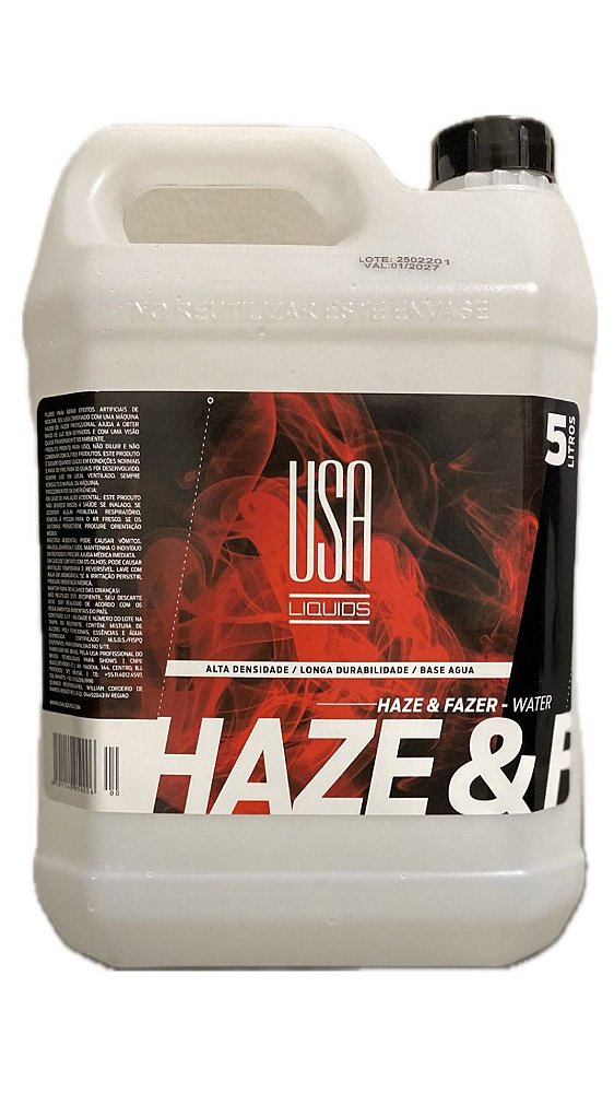 Líquido para Máquina de Fumaça Haze Free Oil - USA