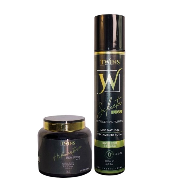 Máscara Hidra Intense + Silueta Liss – Hidratação Profunda e Liso Natural