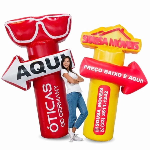 TOTEM INFLÁVEL INDICADOR