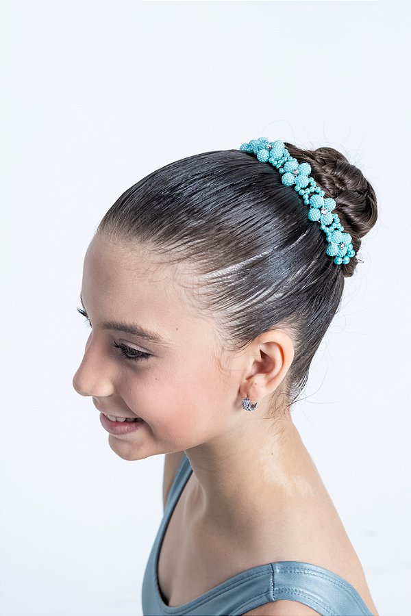 Arranjo porta coque | trevo com strass