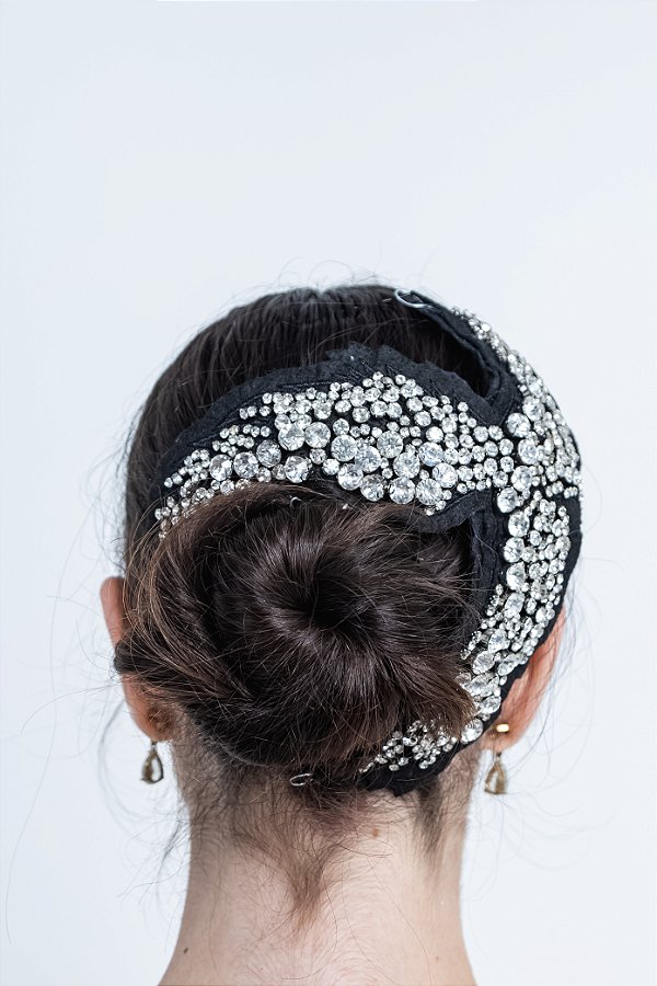 Casquete | Aplicação lateral strass