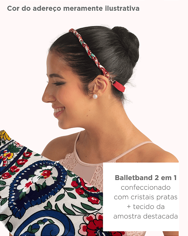 Balletband 2 em 1 | PRINT Branco