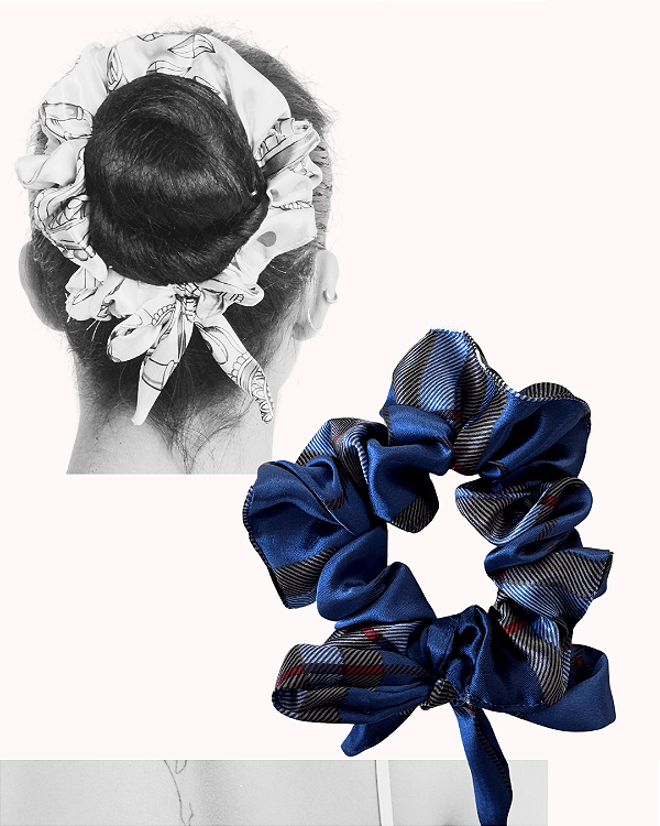 Scrunchie PRINT | Xadrez