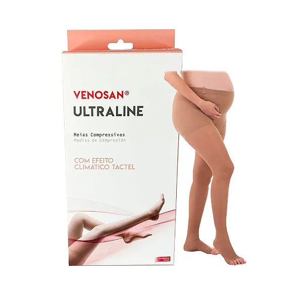 Meia Ultraline Gestante 20-30 mmHg - Efeito Climatico