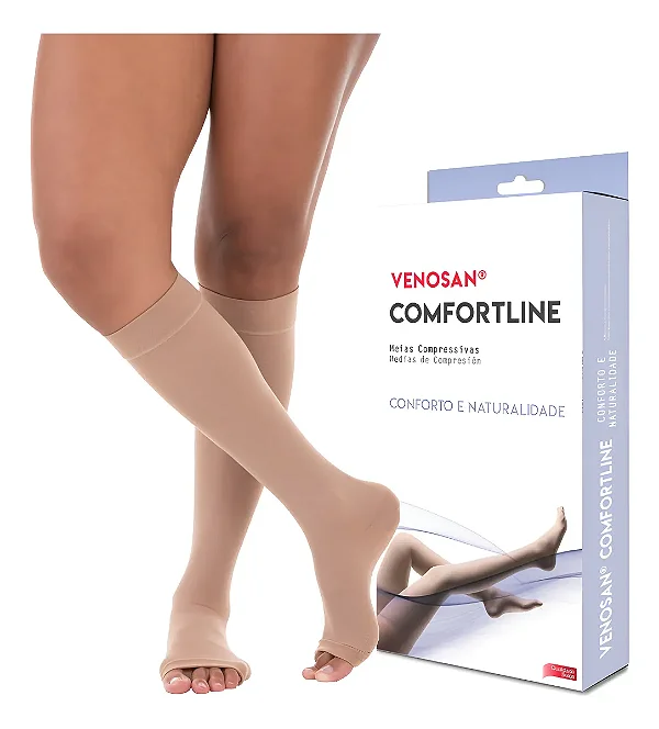 Meia Confortline Tradicional 20-30 mmHg 3/4