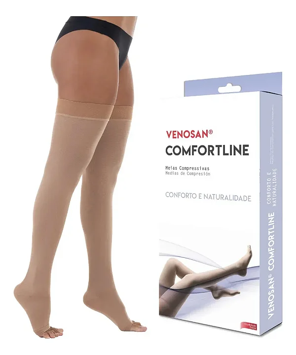 Meia Coxa Confortline Tradicional 20-30 mmHg - 7/8