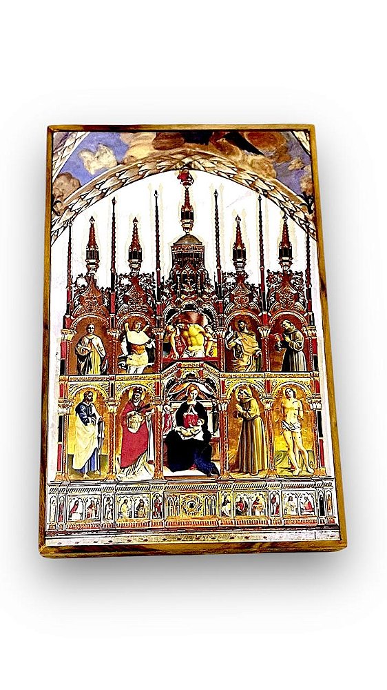 Expositor de estampas piedosas