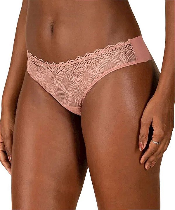 Tanga Microfibra com Renda Liz 50973