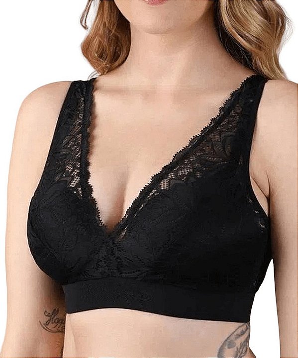 Sutiã Top Conforto Renda Liz 51871