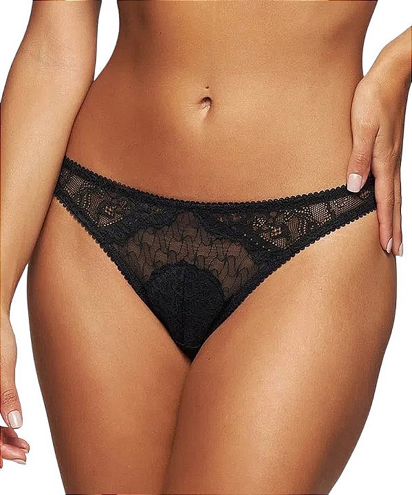 Calcinha Biquini com Renda Valisere 70582