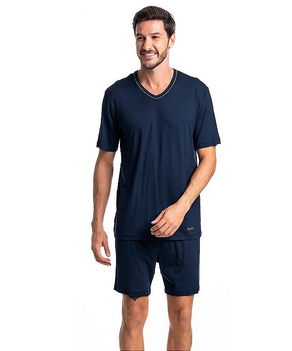 Pijama Masculino Curto Tombini 7716