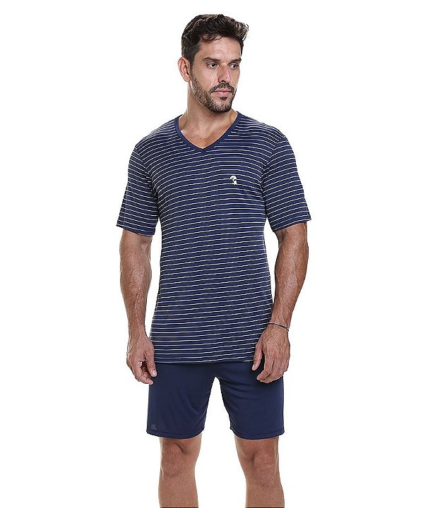 Pijama Masculino Curto Paulienne 09572