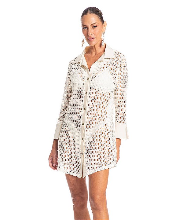 Camisa Feminina Rendão Daniela Tombini 3742