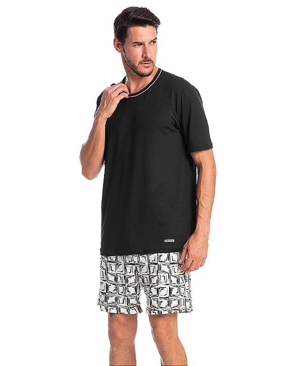 Pijama Masculino Curto Tombini 3784
