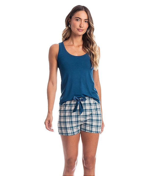 Pijama Feminino Regata Daniela Tombini 3878