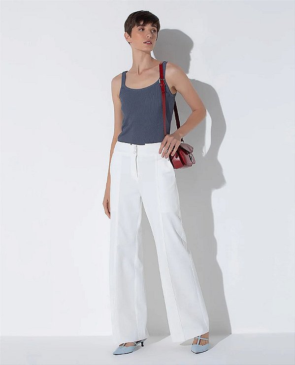 Calça Pantalona Miriam em Technoblock® Lafort