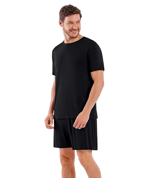 Pijama Masculino Curto Cor com Amor 2030109