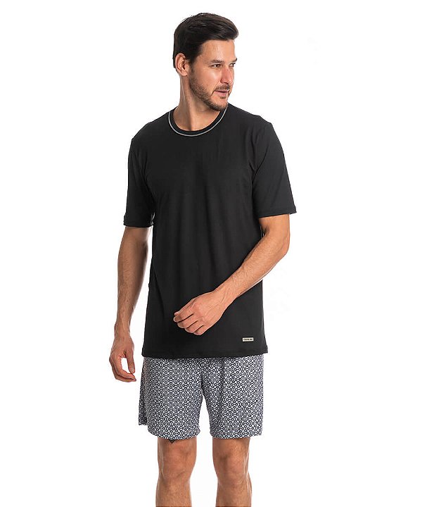 Pijama Masculino Curto Tombini 5972E