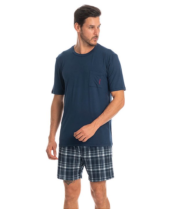 Pijama Masculino Curto Daniela Tombini 6486E