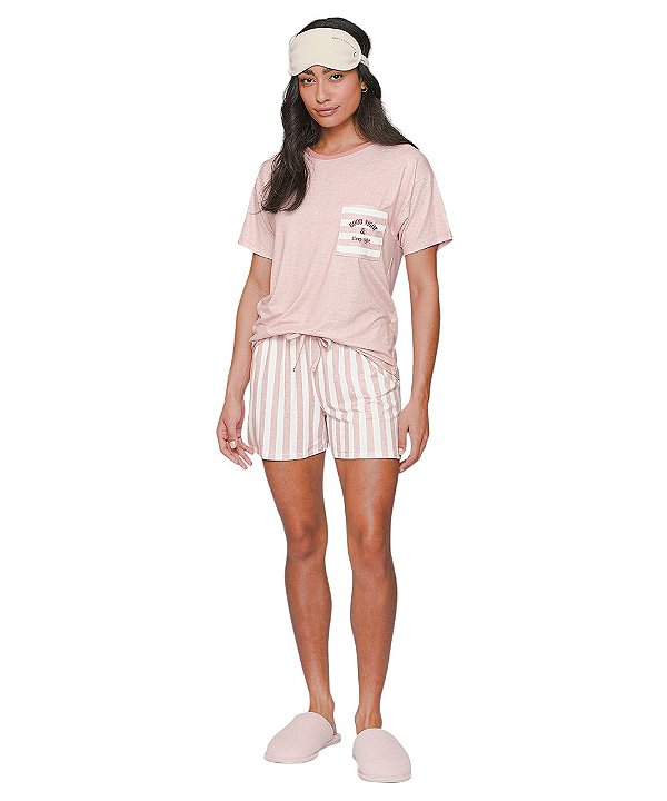 Pijama Curto Comfort Lua Lua 017.1107.83