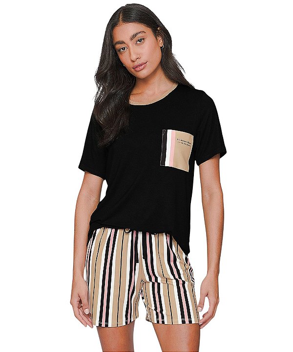 Pijama Curto Feminino Lua Lua 018.1107.83