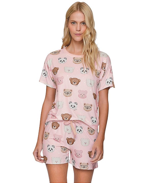 Pijama Curto Feminino Lua Lua 104.1107.83