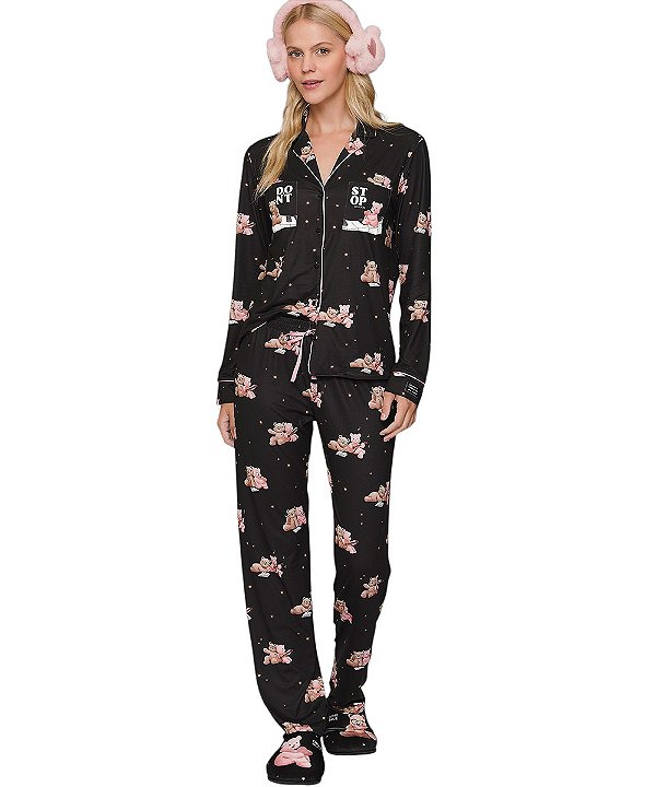 Pijama Aberto Feminino Lua Lua 116.1105.83
