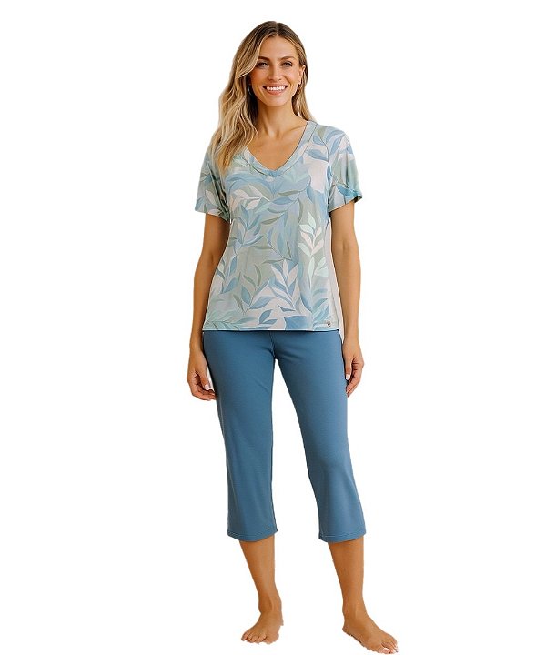Pijama Feminino Pescador Daniela Tomini 7480