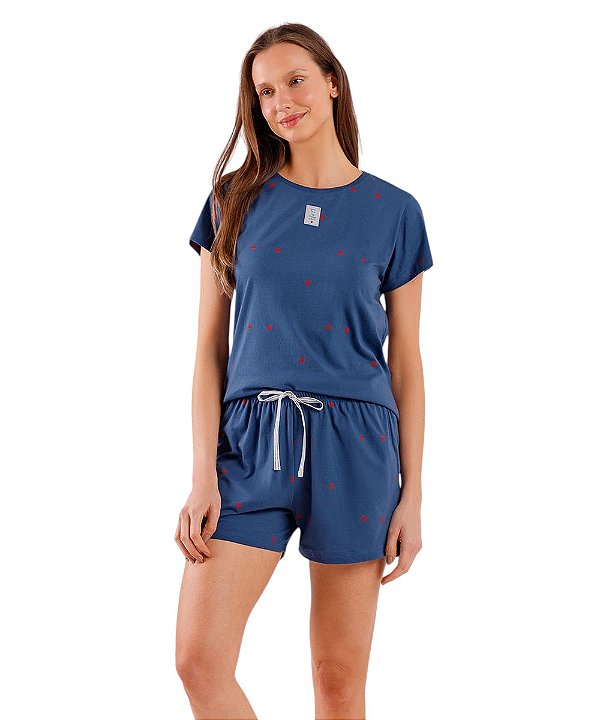 Pijama Feminino Curto Cor com Amor 2010619