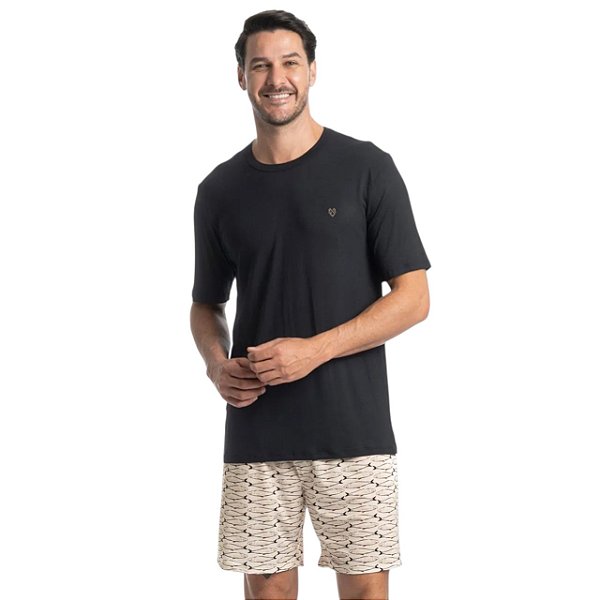 Pijama Curto Masculino Tombini 8962