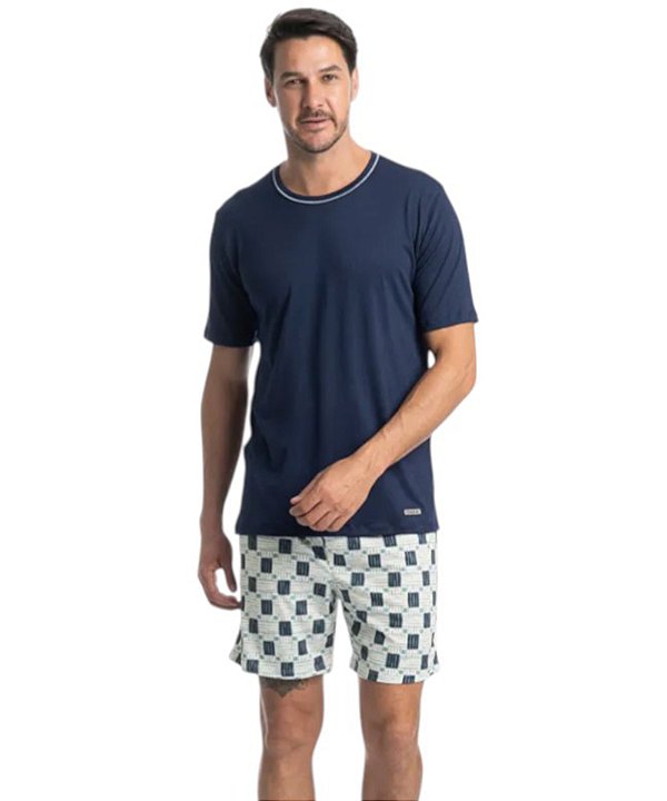 Pijama Masculino Curto Tombini 8778