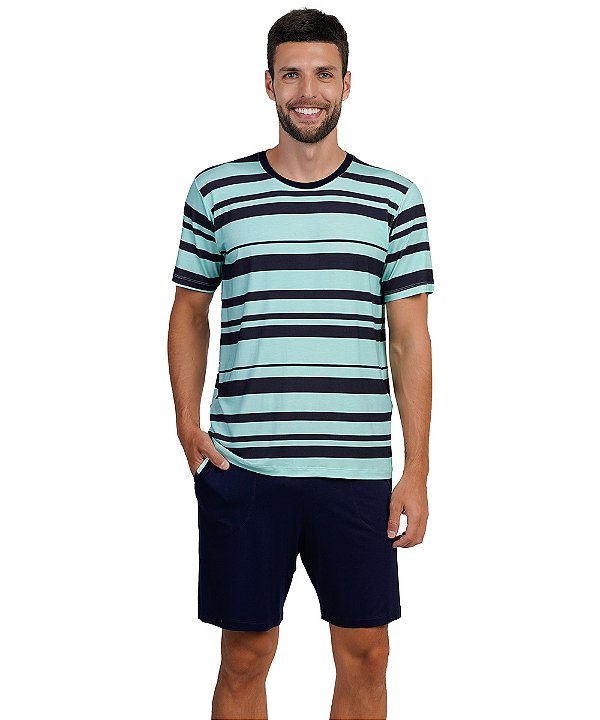 Pijama Masculino Curto Podiun 268053