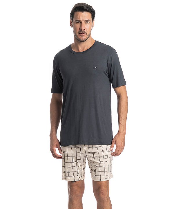 Pijama Masculino Curto Tombini 1208