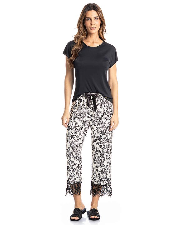 Pijama Feminino Capri Daniela Tombini 9882