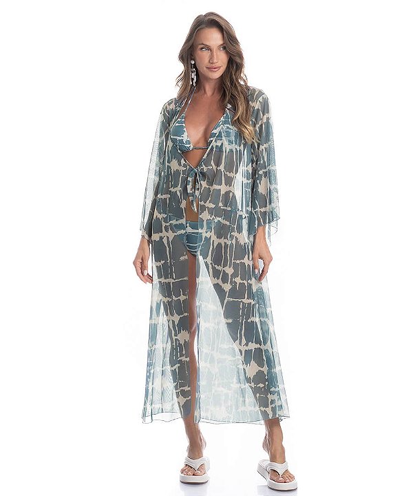 Kaftan em Tule Daniela Tombini 9534