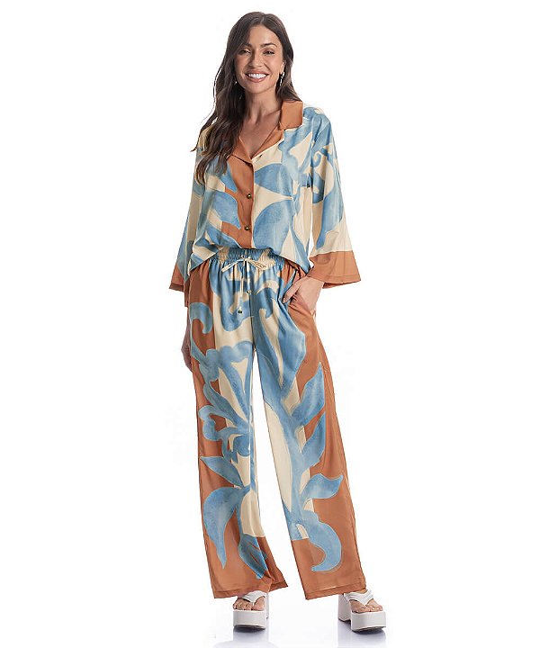 Calça com Bolso Daniela Tombini 8914