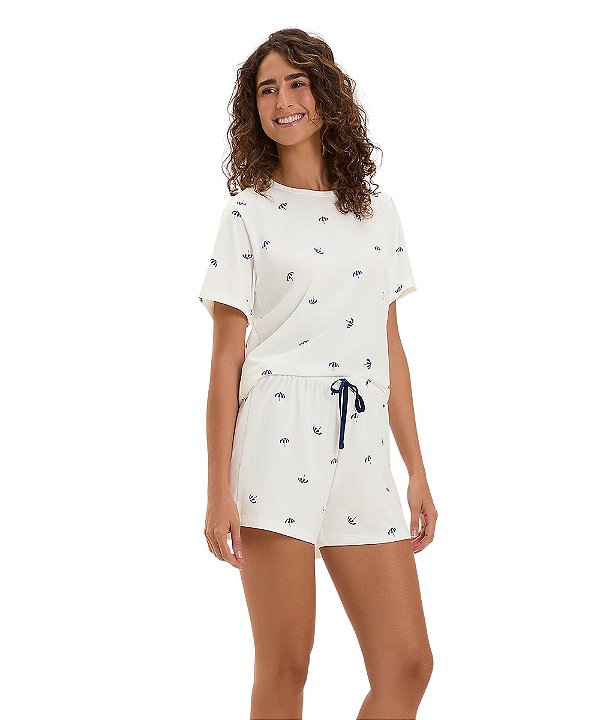 Pijama Feminino Curta Cor com Amor 2011126