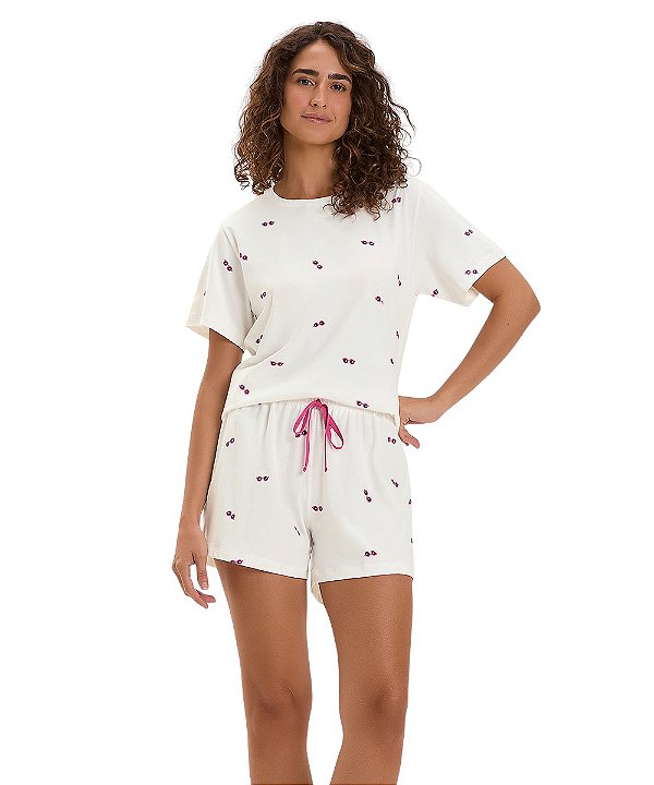 Pijama Feminino Curto Cor com Amor 2011127