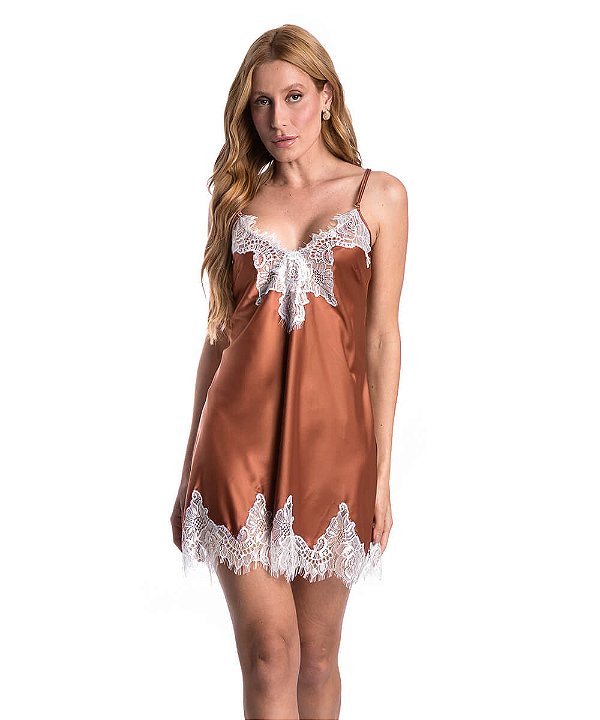 Camisola em Cetim Daniela Tombini 3112