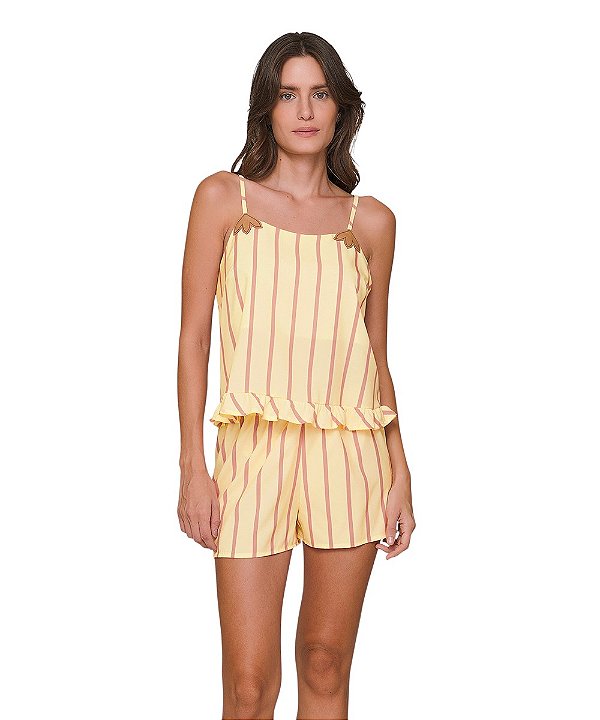 Short Doll em Tecido Plano Lua Lua 024880184