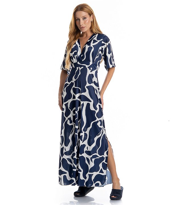 Kaftan Longa em Liganete Daniela Tombini 3862F