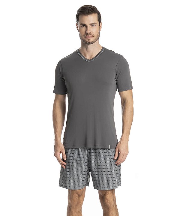 Pijama Masculino em Liganete Daniela Tombini 4398