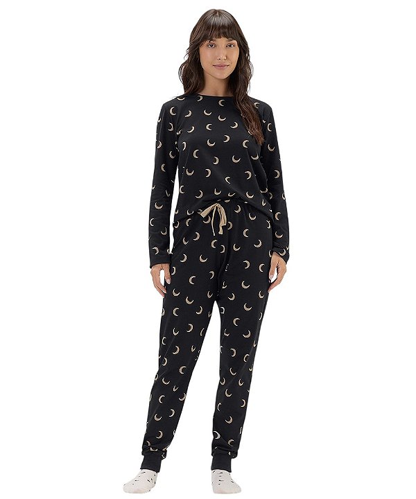 Pijama Feminino Longo Cor com Amor 2011311