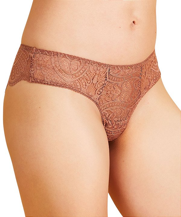 Calcinha Tanga em Renda Recco 18299