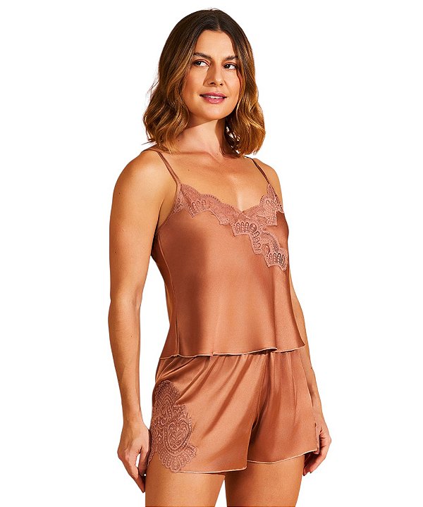 Short Doll em Cetim Recco 18324