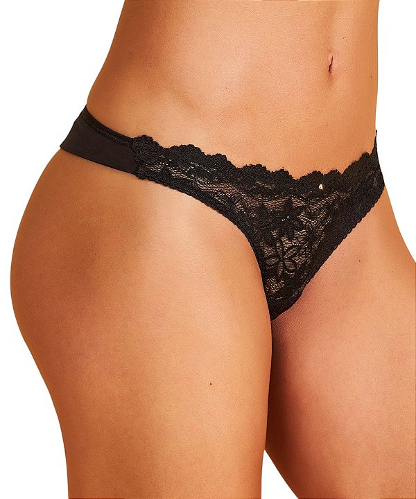 Calcinha Fio Dental em Renda 18300