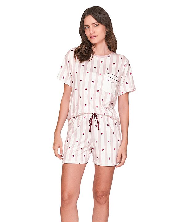Pijama Feminino Curto Lua Lua 110110785