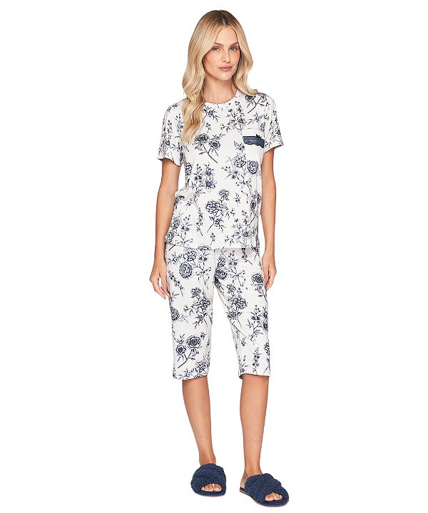 Pijama Feminino Pescador Lua Lua 031.1106.85